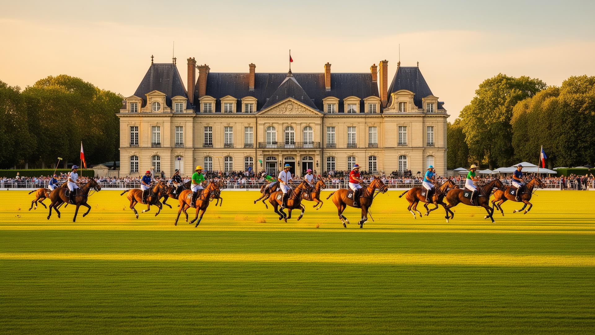 Polo in Chantilly, France